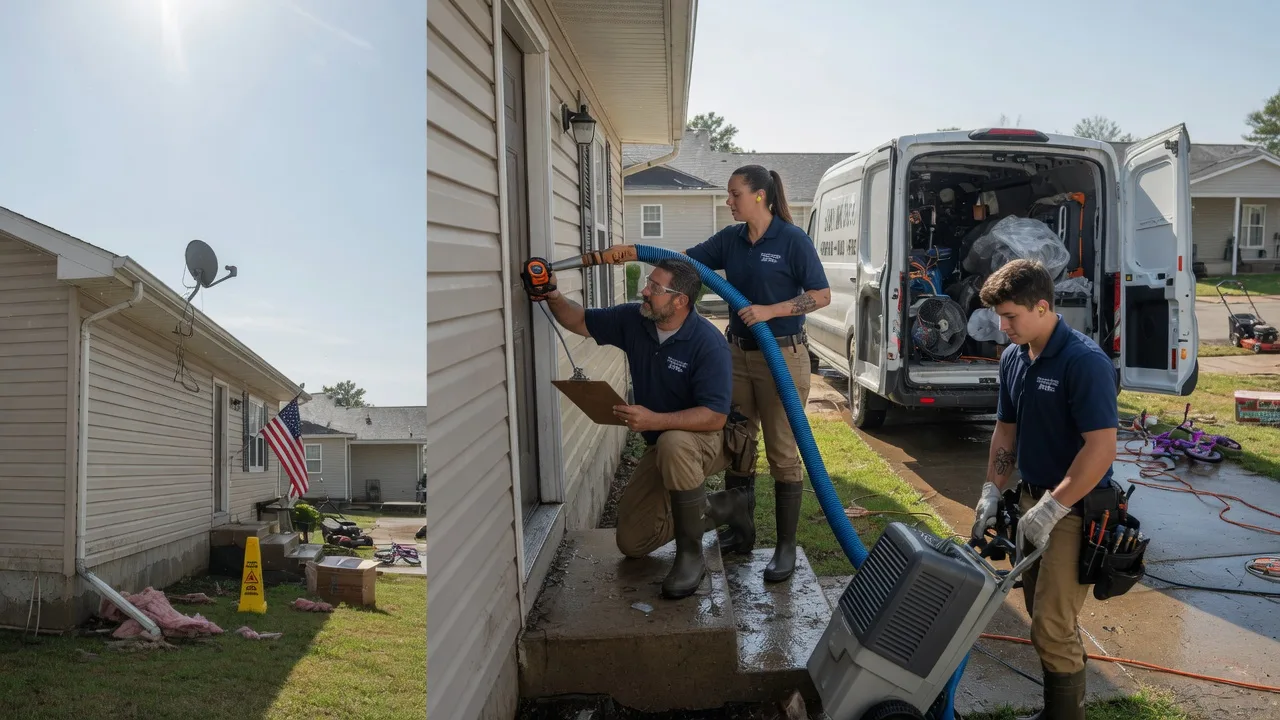 Ceiling Water Damage Restoration in Shannon City, IA near me